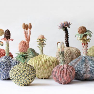 alt= Le Gist photo tagging Kaori Kurihara artwork ceramics