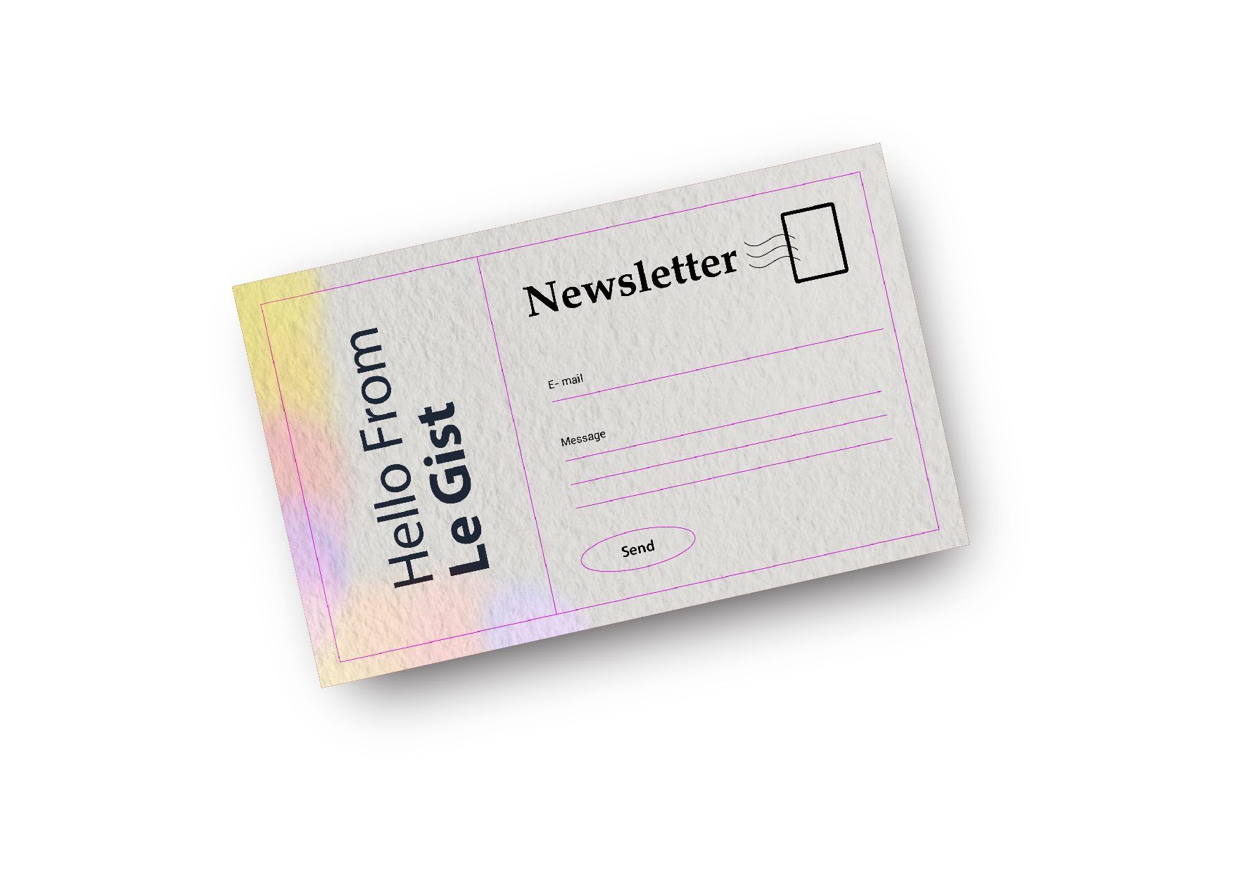 alt= illustration envelop le gist newsletter