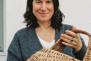 alt= Le Gist Tagging Idoia cuesta with basket for loewe