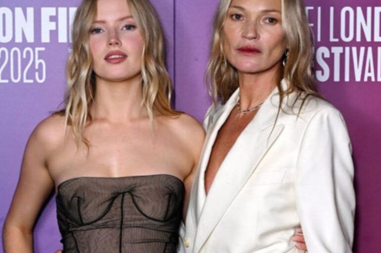 alt= #EllieBamber and #KateMoss at London Film Festival at the red carpet_Le Gist MAgazine OCtober 2025.jpg.